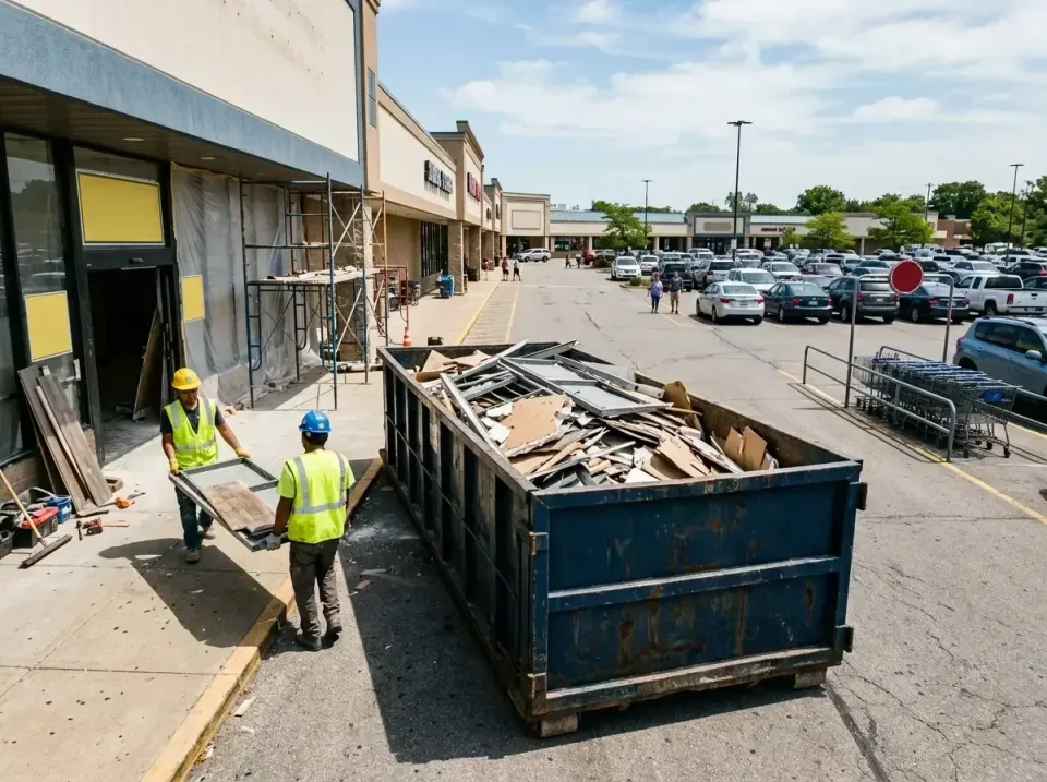 retail-store-renovation-debris-003 — frequently asked questions, Roll-off Dumpster Rentals in Lafayette, IN